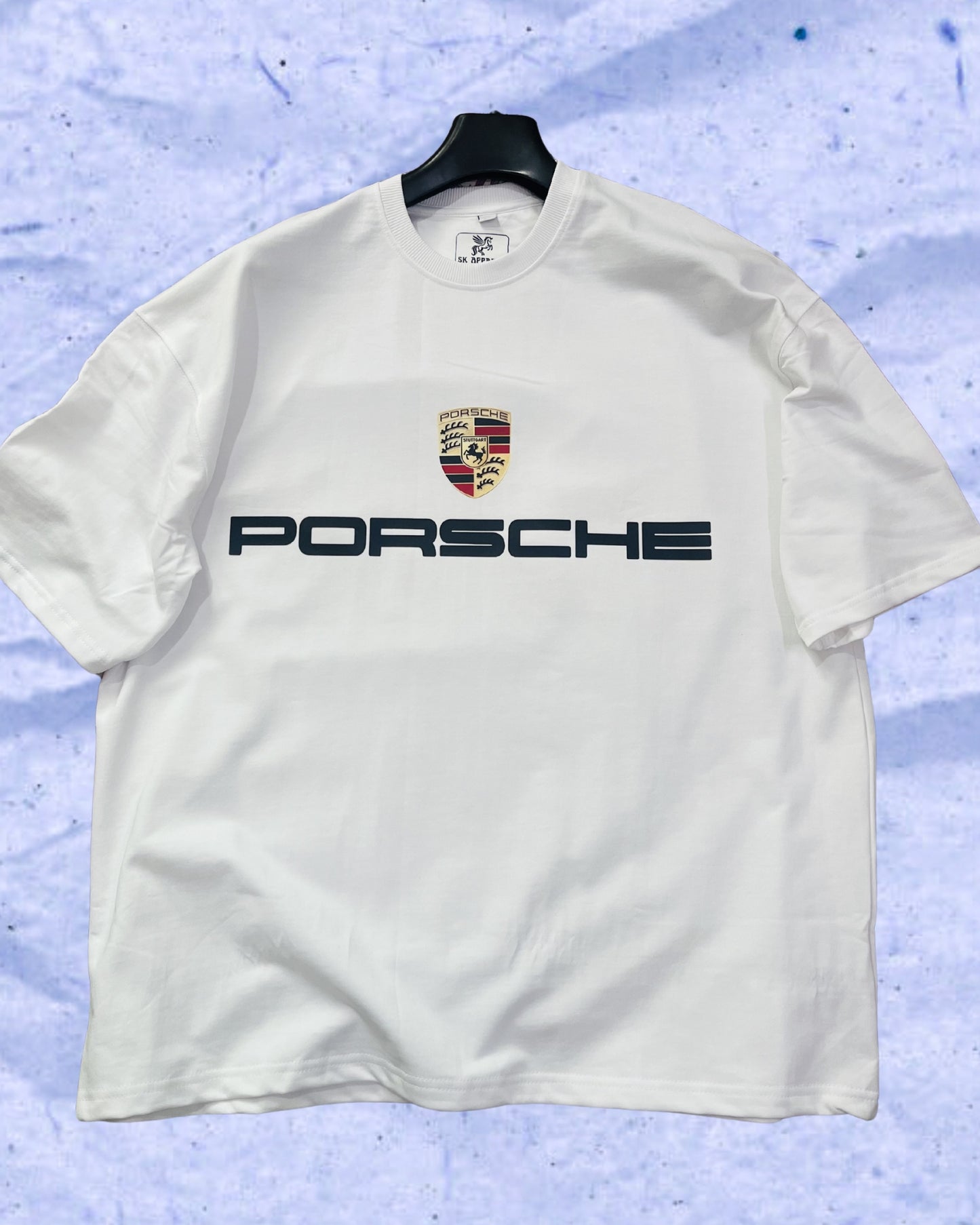 Porsche 911 GT3 RS "Legacy" Oversized Tee - White