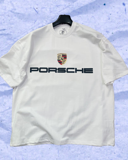 Porsche 911 GT3 RS "Legacy" Oversized Tee - White